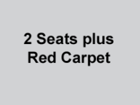 2 Seat plus Red Carpet
